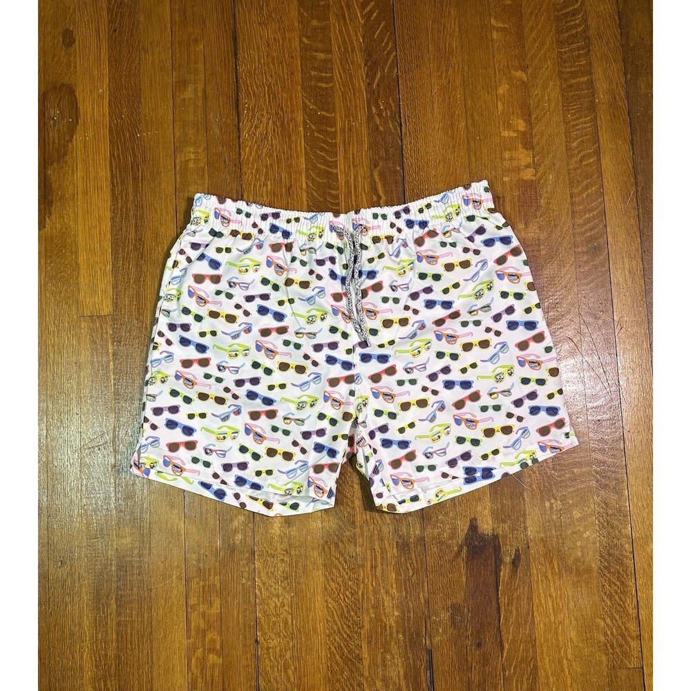 Michael’s Men’s Swim Trunks Size XXL Sunglasses Pattern Summer Beach Pool